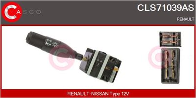 Spínač řízení CASCO CLS71039AS