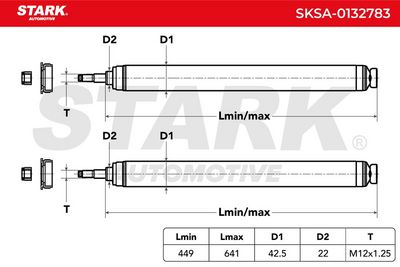 амортисьор STARK SKSA-0132783