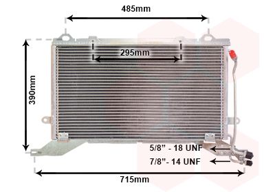 VAN WEZEL Kondensator, Klimaanlage (30005268)