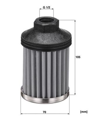 Hydraulisch filter (gaas)