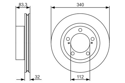 Brake Disc 0 986 479 R29