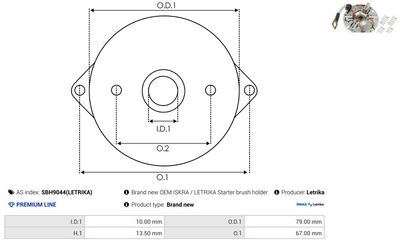 CAPAC SOC CARBURATOR AS-PL SBH9044LETRIKA 1