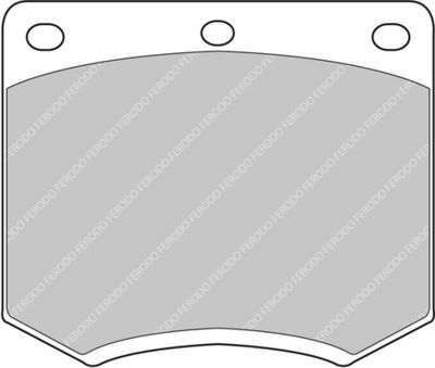 BREMSBELAGSATZ SCHEIBENBREMSE
