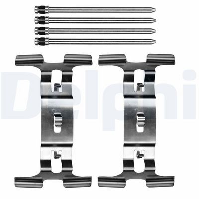 SET ACCESORII PLACUTE FRANA DELPHI LX0844
