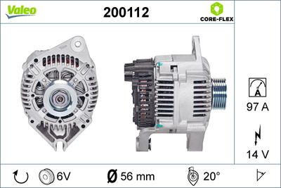 VALEO Generator VALEO CORE-FLEX (200112)