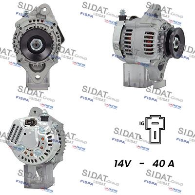 Генератор SIDAT A12DE0622A2 для DAIHATSU CUORE