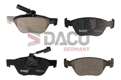 Комплект тормозных колодок, дисковый тормоз DACO Germany 322340 для FIAT MULTIPLA