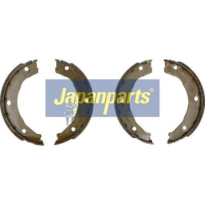 JAPANPARTS Stabdžių trinkelių komplektas