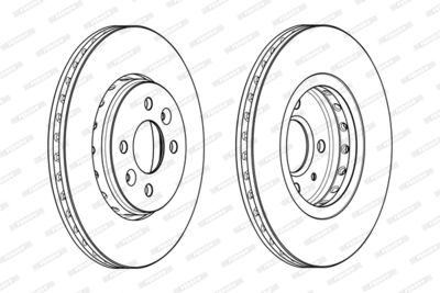 Brake Disc DDF2350C