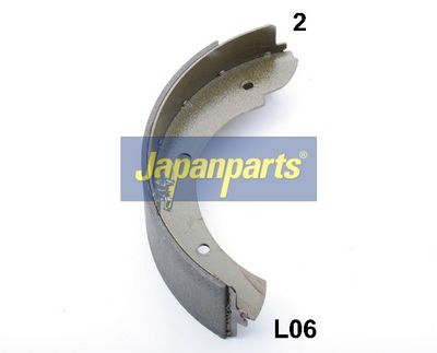 JAPANPARTS Stabdžių trinkelių komplektas