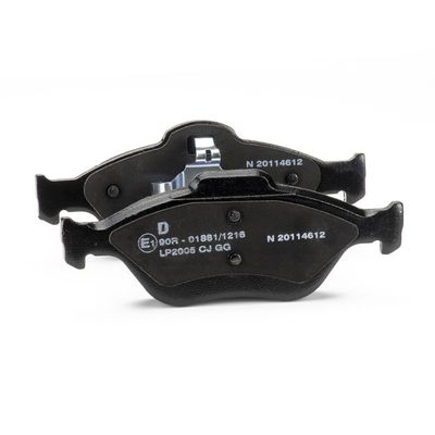 BREMSBELAGSATZ SCHEIBENBREMSE DELPHI LP2005 37