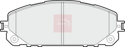 APEC Brake Pad Set, disc brake PAD2045