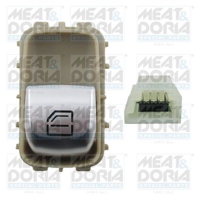 Выключатель, стеклолодъемник MEAT & DORIA 26380 для MERCEDES-BENZ V-CLASS