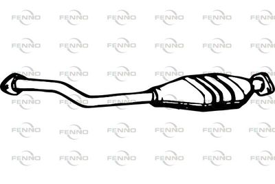 FENNO P441CAT Катализатор  для OPEL ASTRA F (T92) 1.8 i 16V (F19, M19)