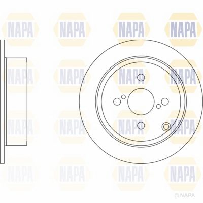 Brake Disc NAPA NBD5044