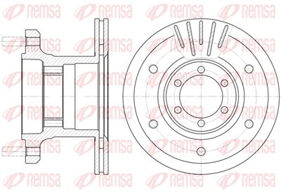KAWE 6894 10 Тормозные диски  для LANCIA THEMA SW (834_) 2000 i.e. 16V (834AI)