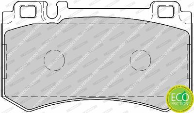 Brake Pad Set, disc brake FDB1809