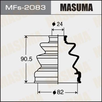 MASUMA MFs-2083 Пыльник шруса  для INFINITI  (Инфинити М37)
