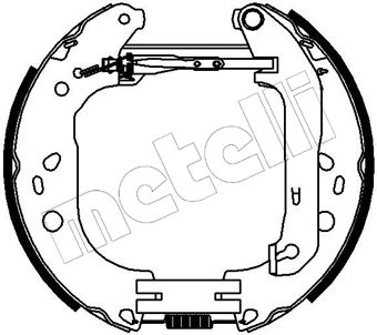 METELLI 51-0229 Тормозные колодки барабанные  для FORD  (Форд Фокус)