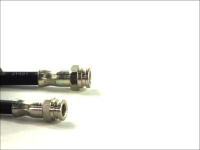 Remleiding/slang flexibel Achter Links/Rechts (lengte 218mm, M10x1/M10x1) past: MITSUBISHI COLT II, LANCER III, PAJERO I 1.2-3.0 01.83-02.91