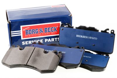комплект спирачно феродо, дискови спирачки BORG & BECK BBP2216