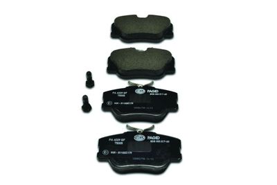 Комплект тормозных колодок, дисковый тормоз HELLA 8DB 355 017-601 для MERCEDES-BENZ 124