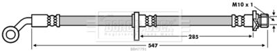 Brake Hose Borg & Beck BBH7791