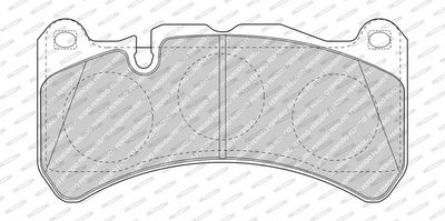 BREMSBELAGSATZ SCHEIBENBREMSE FERODO FDB4212 1