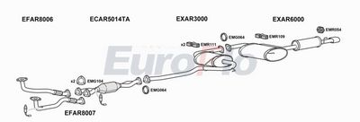 Układ wydechowy EUROFLO ARSPI305001A00