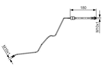 BOSCH Bremsschlauch