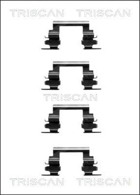 TRISCAN 8105 421588 Скобы тормозных колодок  для MITSUBISHI ASX (Митсубиши Асx)