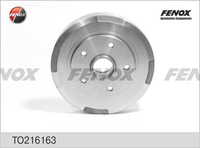 Тормозной барабан FENOX TO216163 для MAZDA 626
