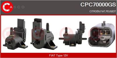 CONVERTOR PRESIUNE ESAPAMENT CASCO CPC70000GS