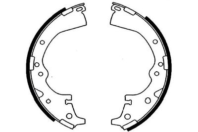 Kavo Parts Stabdžių trinkelių komplektas