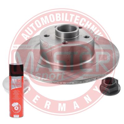 Tarcza hamulcowa MASTER-SPORT GERMANY 2401106126B-PCS-MSP