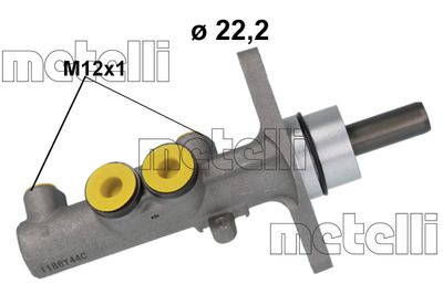 METELLI 05-1186 Ремкомплект тормозного цилиндра  для AUDI A1 (Ауди А1)