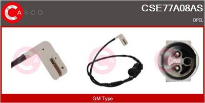 SENZOR DE AVERTIZARE UZURA PLACUTE DE FRANA