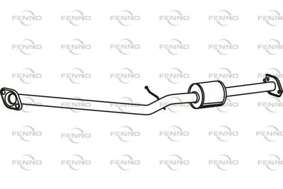 Катализатор FENNO P9527CAT для NISSAN PIXO