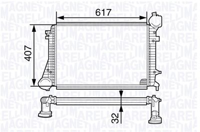 MAGNETI MARELLI Ladeluftkühler