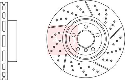APEC Brake Disc DSK4203
