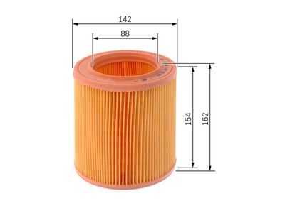 BOSCH Oro filtras
