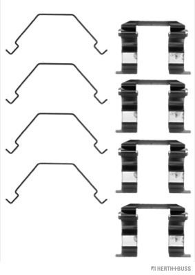 Комплектующие, колодки дискового тормоза HERTH+BUSS JAKOPARTS J3663007 для MAZDA PREMACY