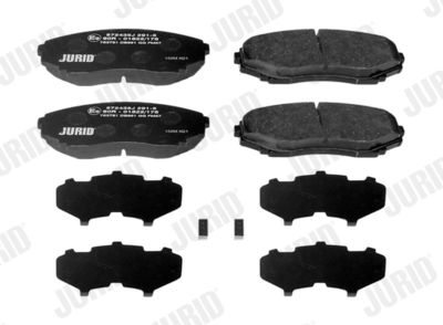 BREMSBELAGSATZ SCHEIBENBREMSE