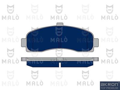 AKRON-MALÒ 1050358 Тормозные колодки и сигнализаторы  для NISSAN MICRA II (K11) 1.0 i 16V