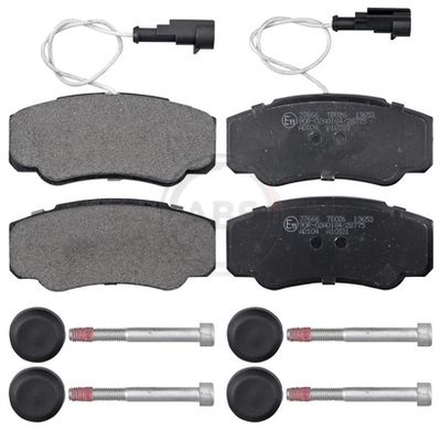 Brake Pad Set, disc brake 37666