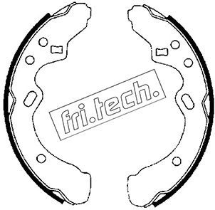 Sada brzdových čelistí fri.tech. 1049.131
