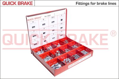 Assortiment, robinetterie et accessoires QUICK BRAKE