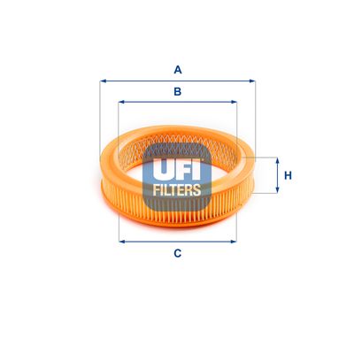 Воздушный фильтр UFI 27.728.00 для FIAT 147