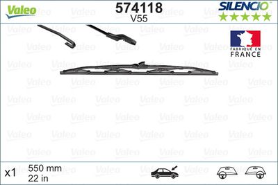 Balai d'essuie-glace VALEO — 550mm
