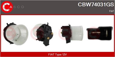 VENTILATOR HABITACLU CASCO CBW74031GS